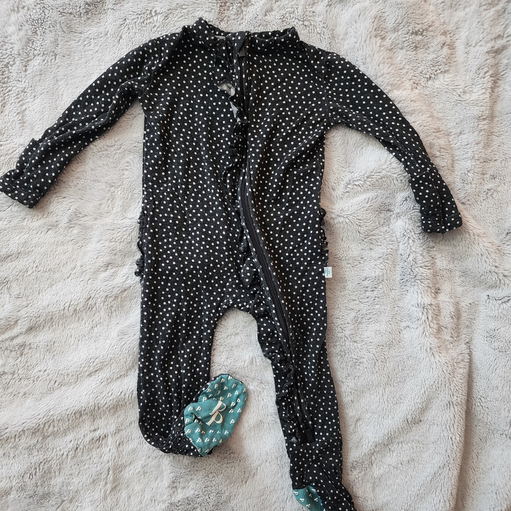0-3Mo Posh Peanut Aggie Footie